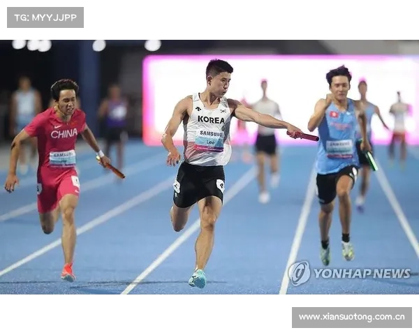 韩国男子4X100米接力夺冠 中国队交接失误遗憾犯规未能发挥实力 韩国男子4X100米接力夺冠 中国队交接失误遗憾犯规未能发挥实力